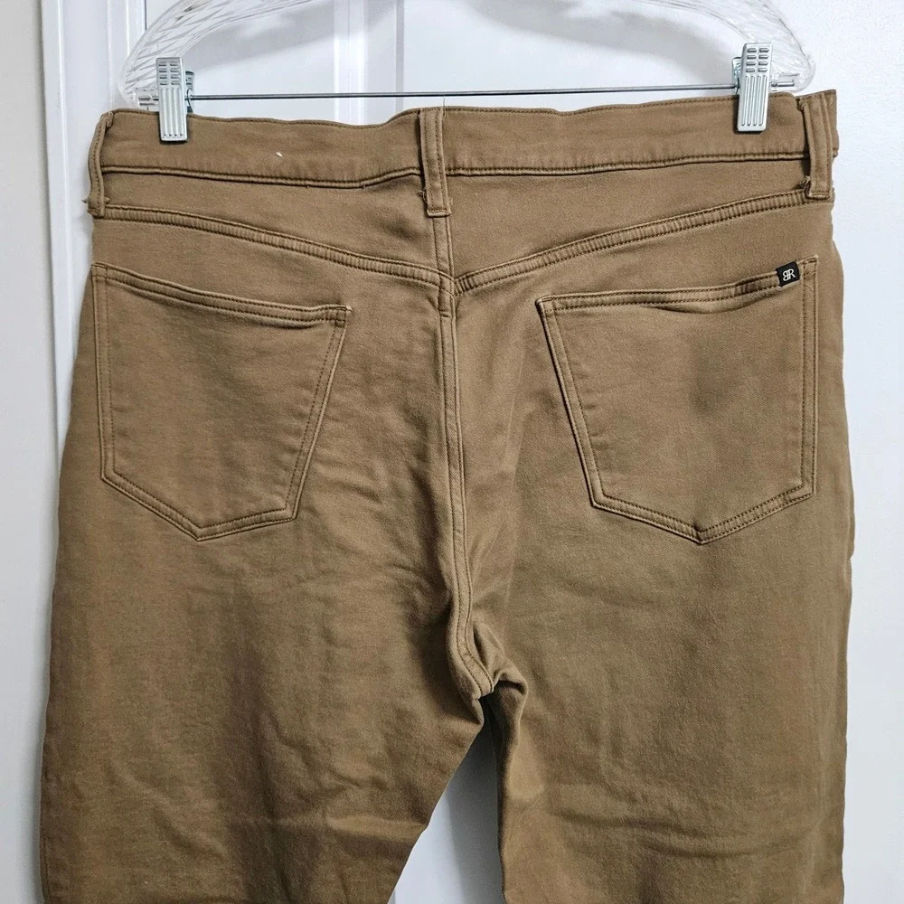 Banana Republic Pants Men 36x29 Brown Slim Fit Jeans Stretch Twill Modern Preppy